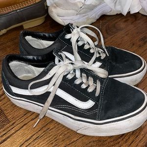 Vans Old Skool Black Platforms